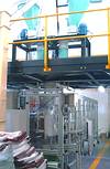 The fully automated bag-handling machine manufactured by Westweigh Systems, using Tectra Automation in the design and construction